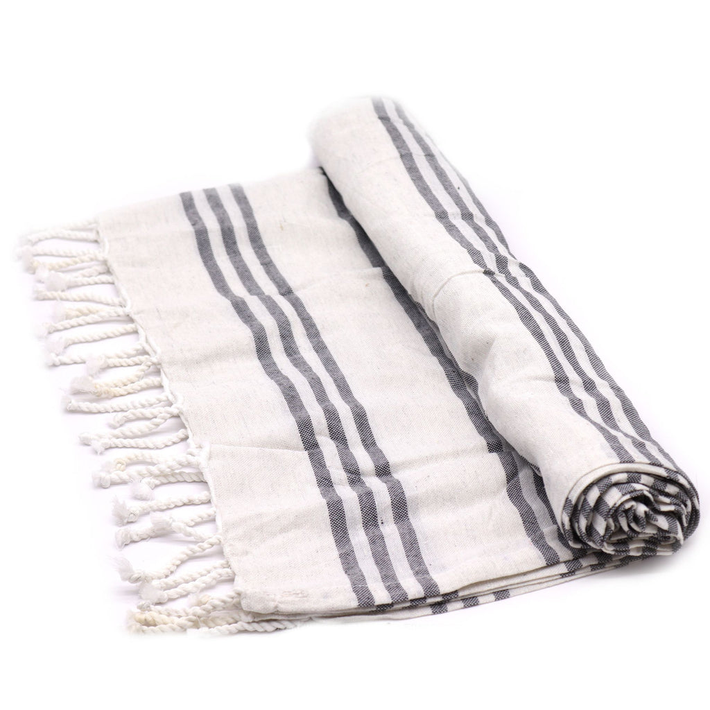 Hammam Towel, Charcoal