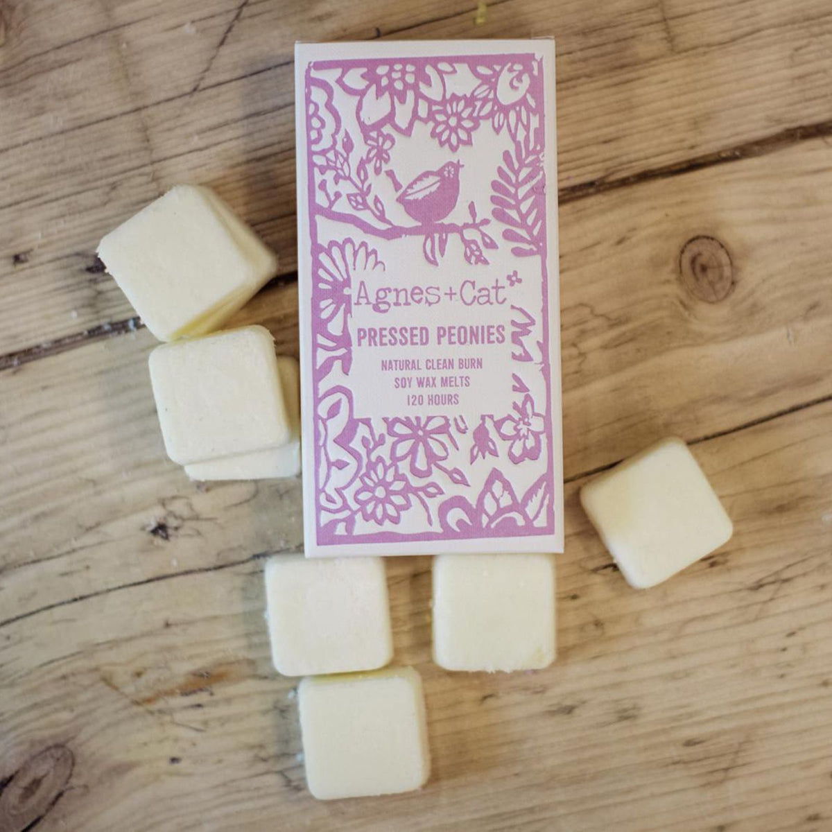 Pressed Peonies Soy Wax Melts, Box of 8 – alternative view 3