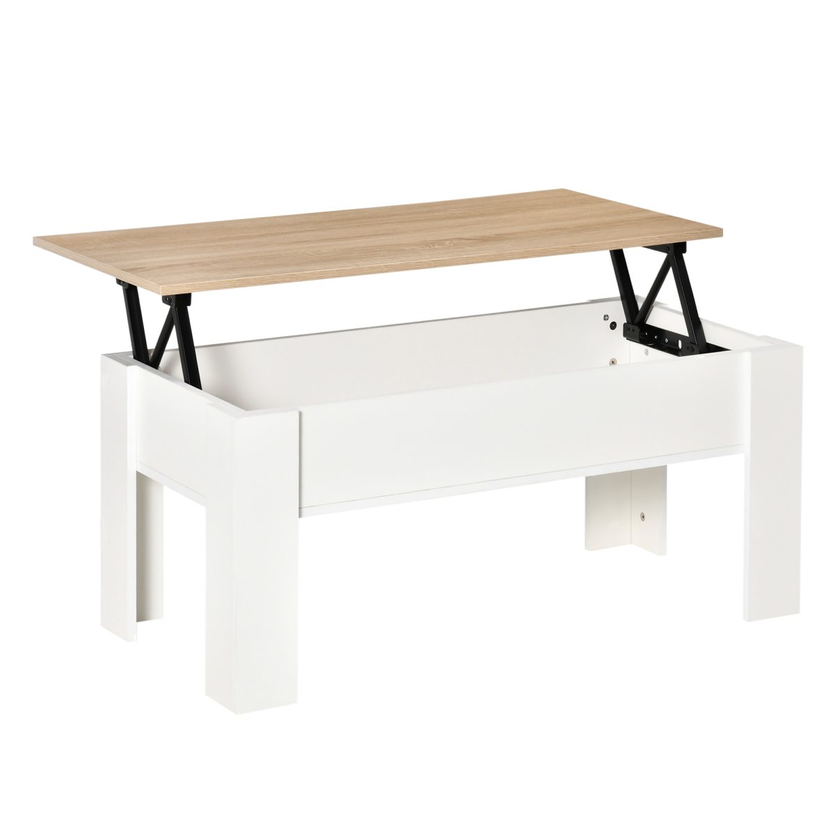 “Lift‑top coffee table with hidden storage — modern living room design”