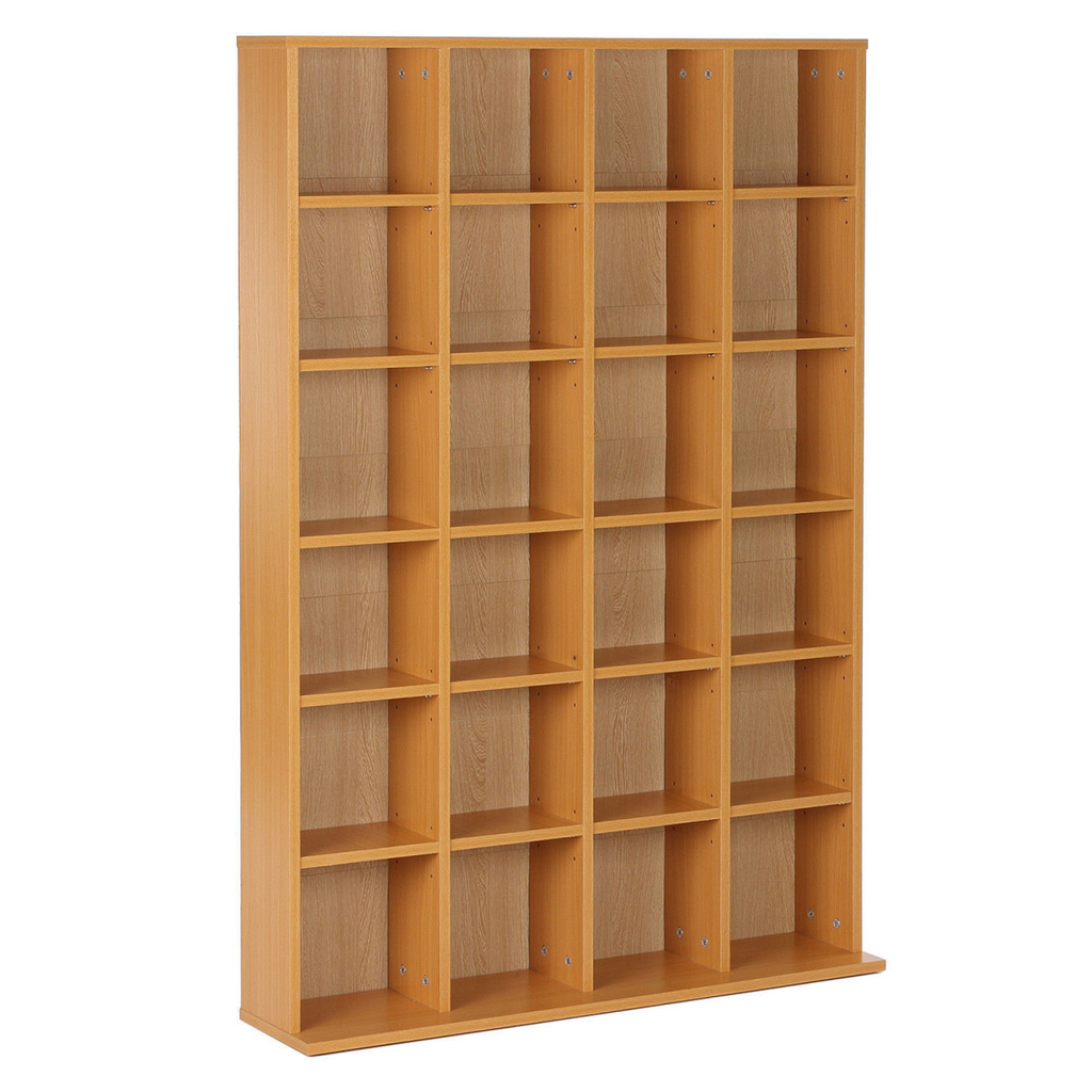 Beech 24‑cube storage rack unit.